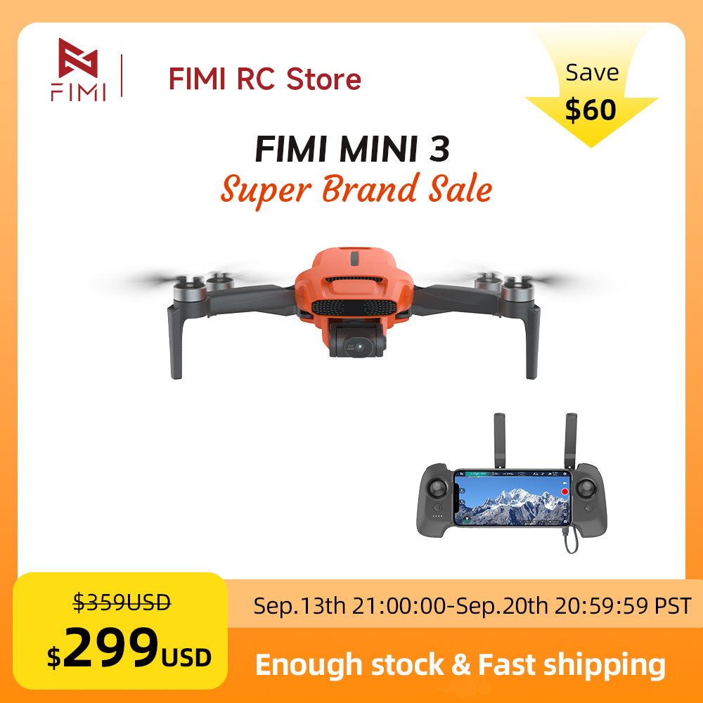 Дрон FIMI MINI 3 с камерой 4K  – обзор и цена Drone Video Production